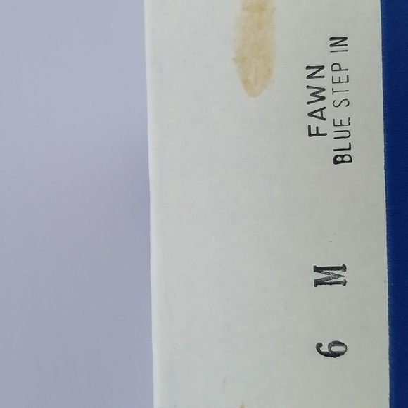 Foot Thrills Fawn Blue Step In 6M - Picture 8 of 8